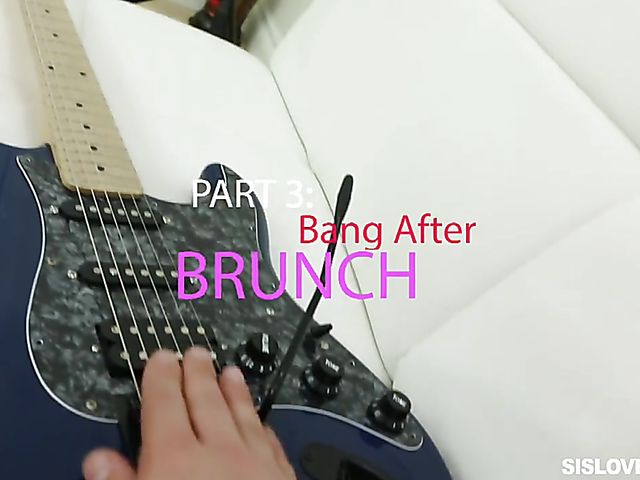 Pierced clit teen gets dicked down POV