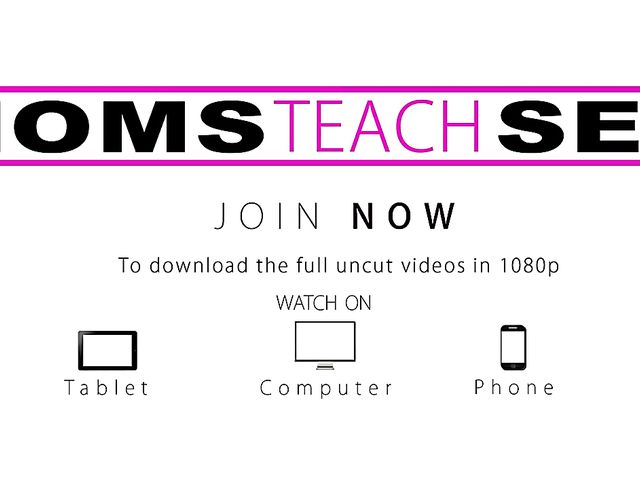 Sexually excited mom teaches young Chloe Brooke