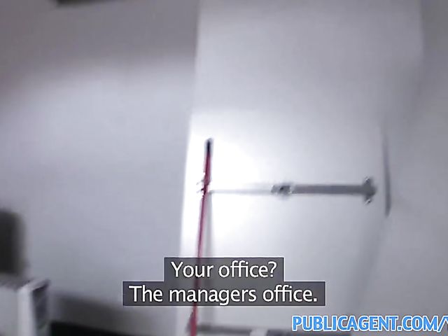 Standing doggystyle against the window with a hot chick