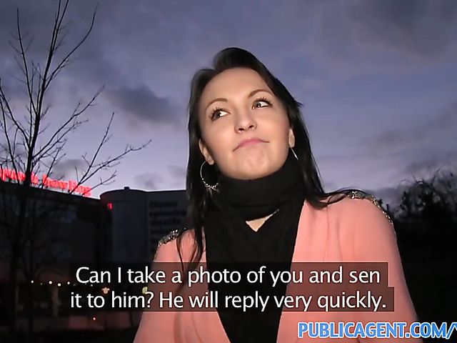 Slutty girl gets cum on her pussy for cash