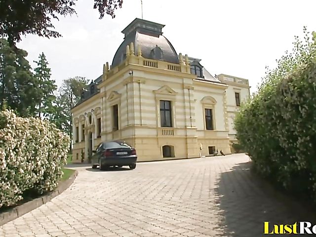 A busty schoolgirl makes men cum easily