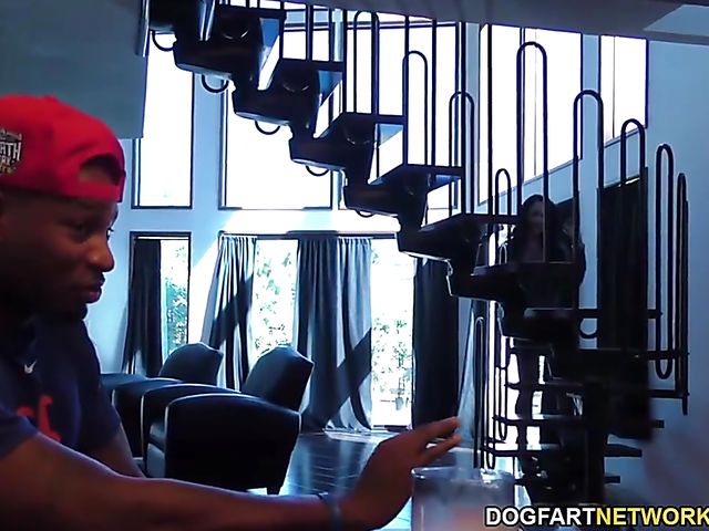 This busty MILF loves it big and black