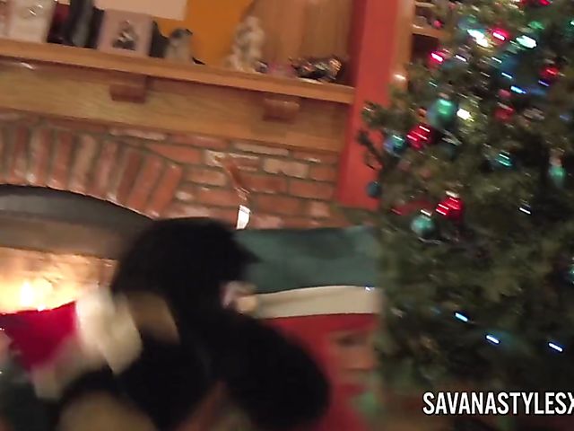 Savana Styles - Solo squirt on Christmas