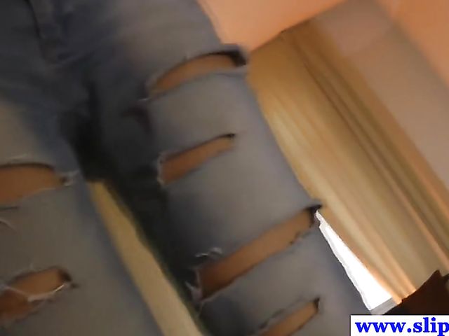 Jim Slip POV casting with 18-year-old Meg 