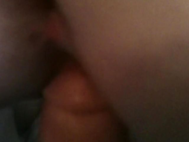 Real amateur with juicy titties fucking in panties