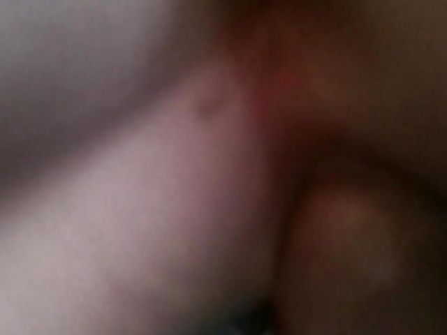 Real amateur with juicy titties fucking in panties