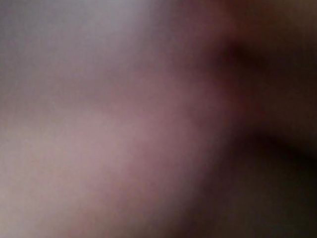 Real amateur with juicy titties fucking in panties