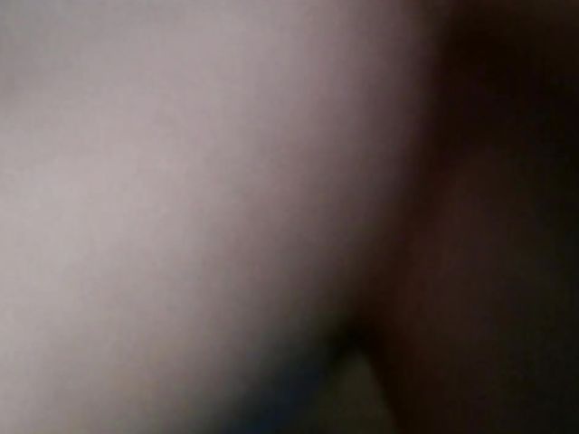 Real amateur with juicy titties fucking in panties