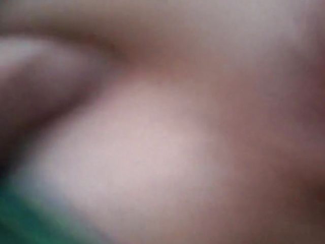 Real amateur with juicy titties fucking in panties