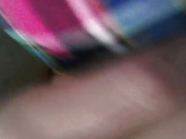 Real amateur with juicy titties fucking in panties