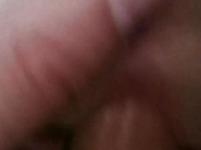 Real amateur with juicy titties fucking in panties