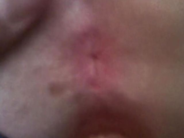 Real amateur with juicy titties fucking in panties