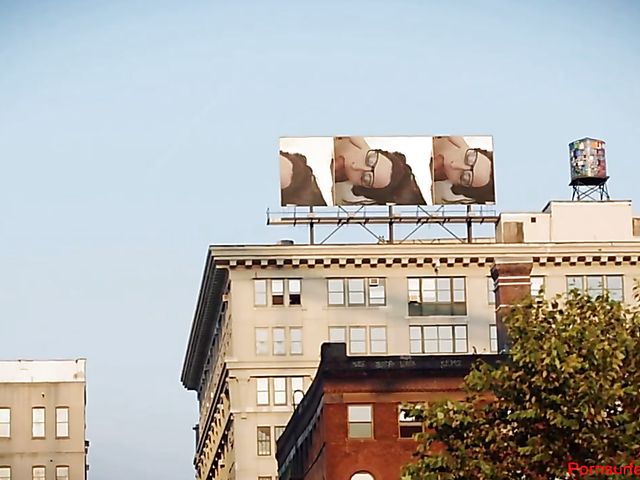 Glassed redhead blowjob and cum on belly