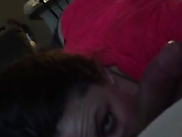 Homemade blowjob in POV on cell phone 