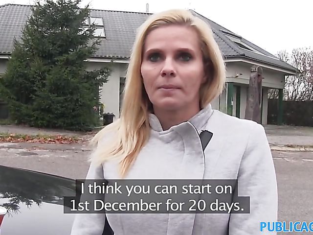 Car sex from your point of view with a MILF