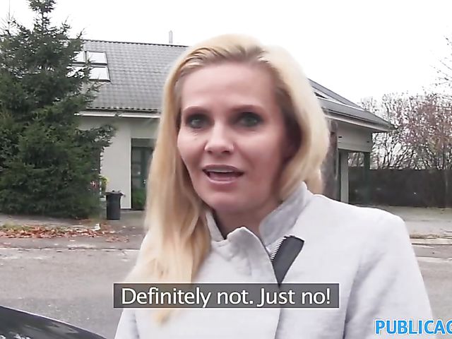 Car sex from your point of view with a MILF