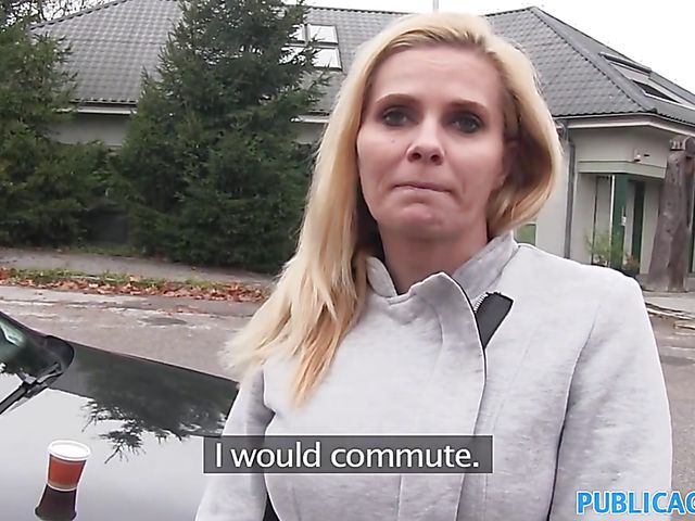 Car sex from your point of view with a MILF