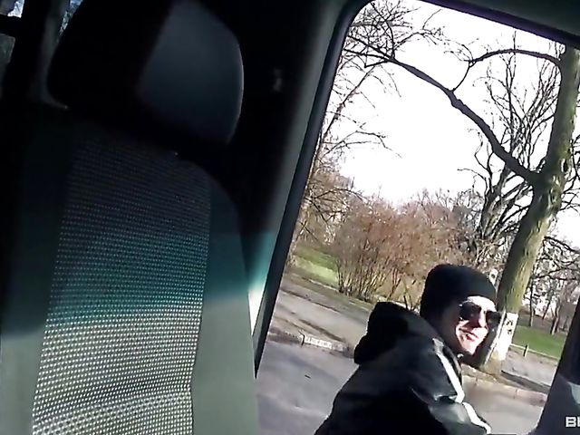 Blonde big tits babe gets railed for cash