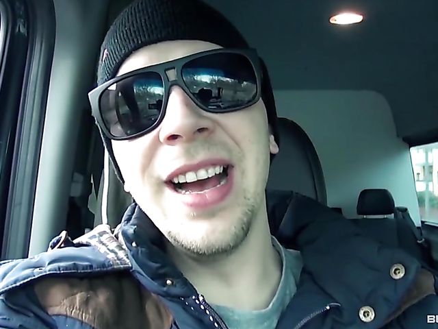 Blonde big tits babe gets railed for cash