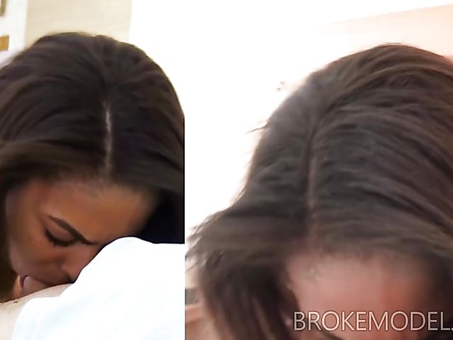 Pretty teen with lovely tits Nicole Bexley does porn