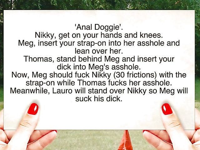 Sex games with easy teens in the open air