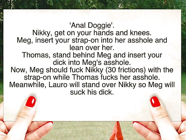 Sex games with easy teens in the open air