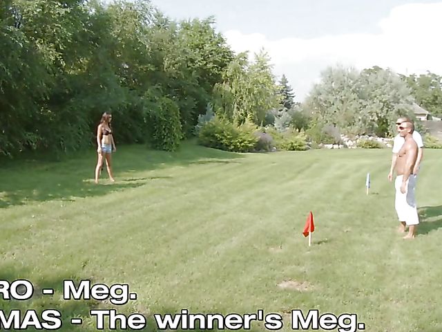 Sex games with easy teens in the open air