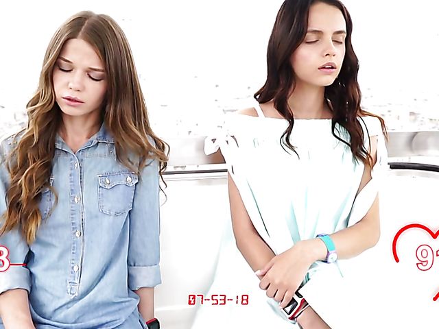 Nedda Y and Ariel orgasm high in the sky