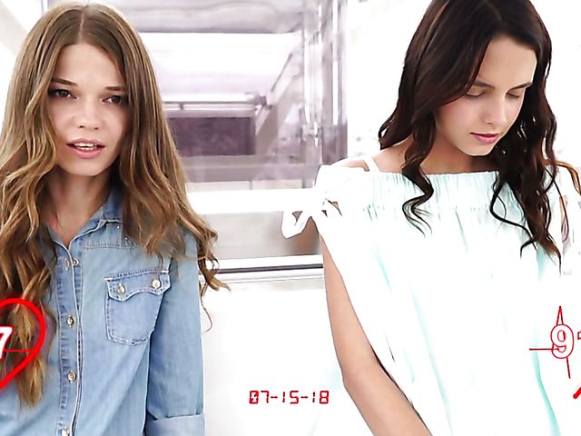 Nedda Y and Ariel orgasm high in the sky