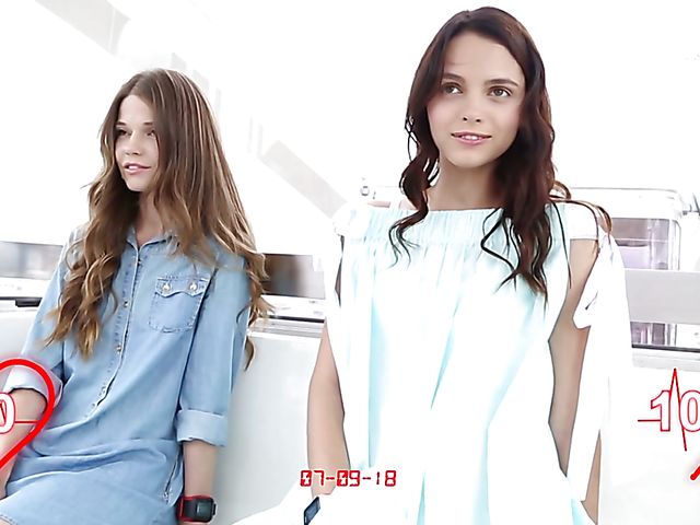 Nedda Y and Ariel orgasm high in the sky