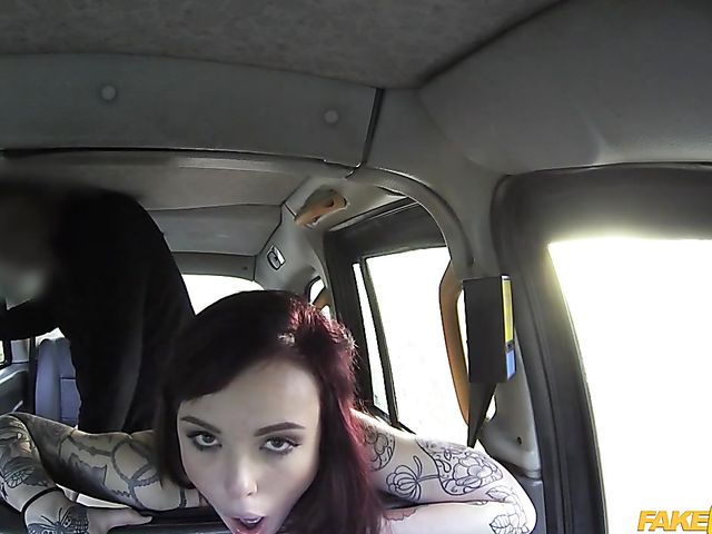 Fake taxi anal with redhead hottie Chloe Carter