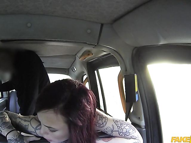 Fake taxi anal with redhead hottie Chloe Carter