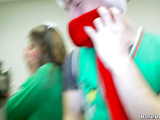 Party orgy in the dorm with Cindy Starfall and Katya Rodriguez