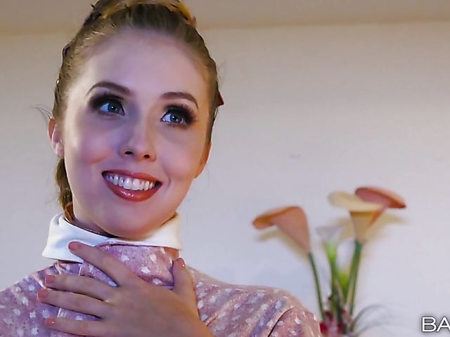 Busty hairy lady Lena Paul gets hard fucked in the bedroom