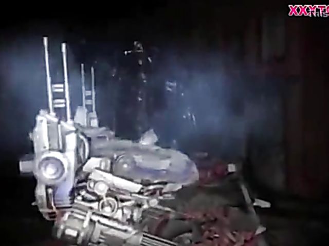 Cartoon 3D girl with big juggs fucked by monsters