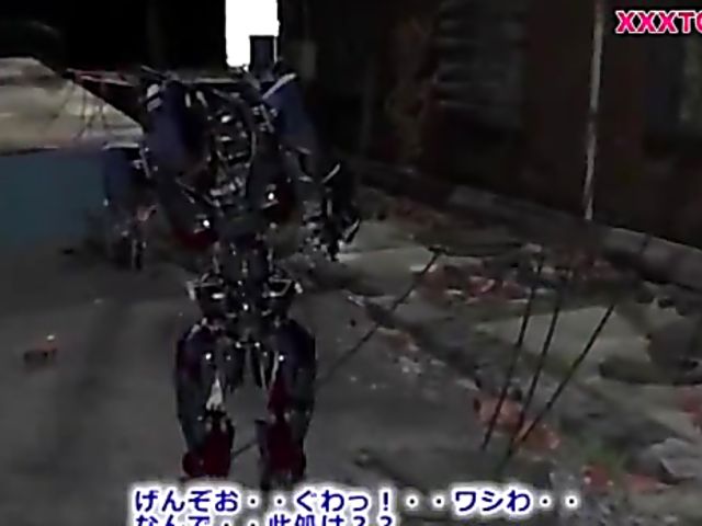 Cartoon 3D girl with big juggs fucked by monsters