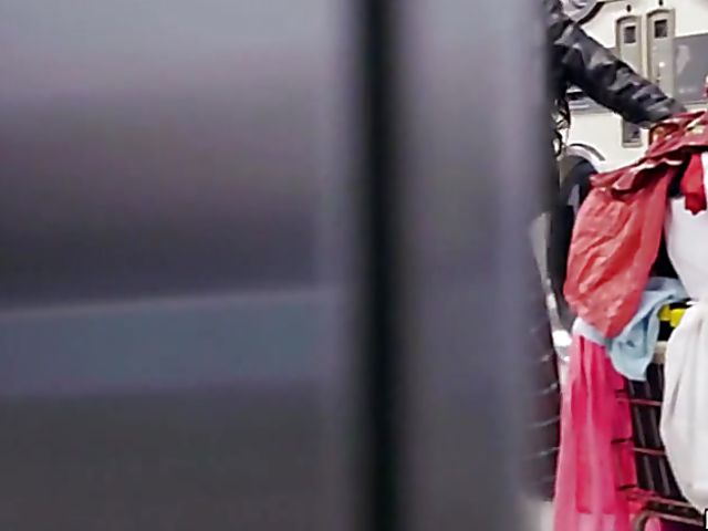 Laundry fuck with hairy teen Annika Eve