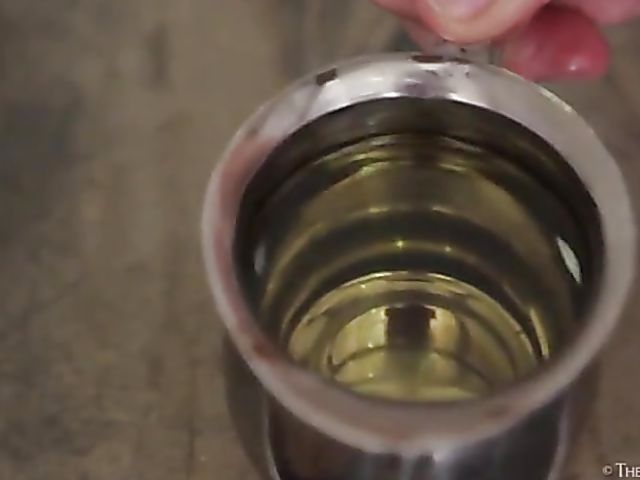 Oiled solo model Mira V finger bangs her slit