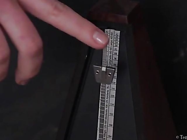 Oiled solo model Mira V finger bangs her slit