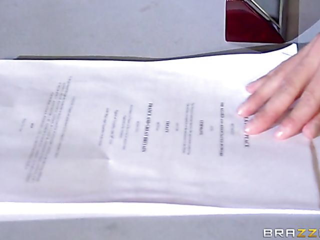 Bespectacled Peta Jensen with gigantic tits sucks and fucks