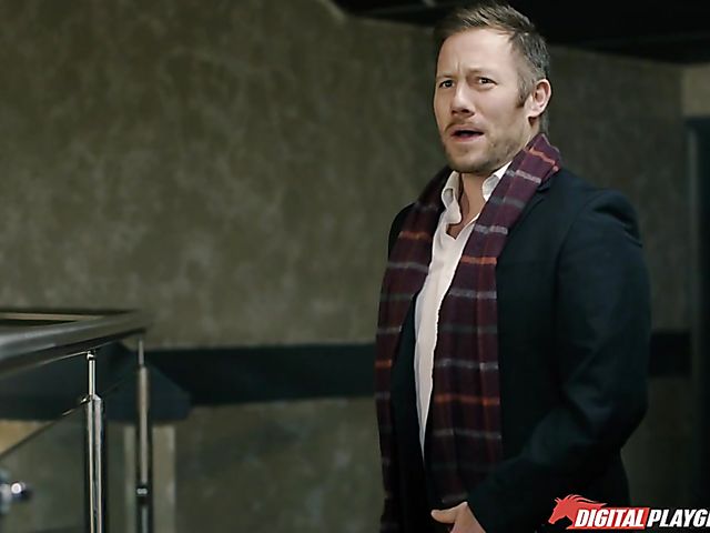 Interracial sex with ebony stewardess Luna Corazon