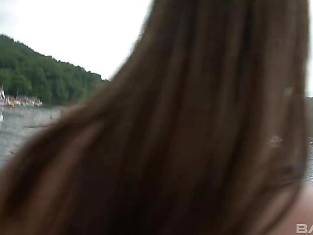 Public nudity at a party by the river