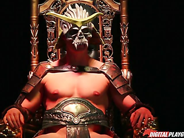 Mortal Kombat porn parody with Aria Alexander