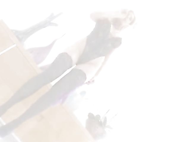 Samantha Saint threesome and DP in nylons