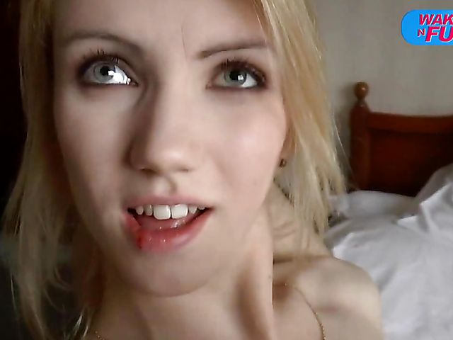 Beatrix Glover takes two rods and gets ass fucked in the morning