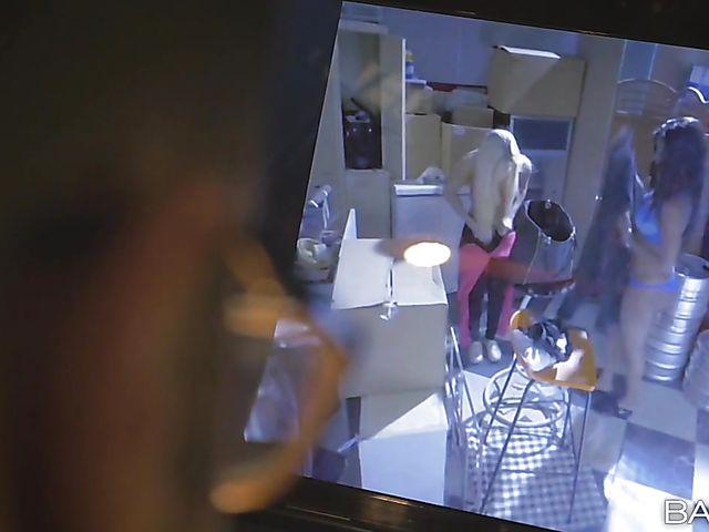 Hot and sexy interracial lesbians Candee Licious and Jasmine Webb