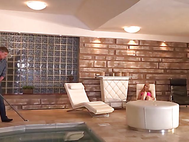 Old and young porn with pretty blonde Alana Moon