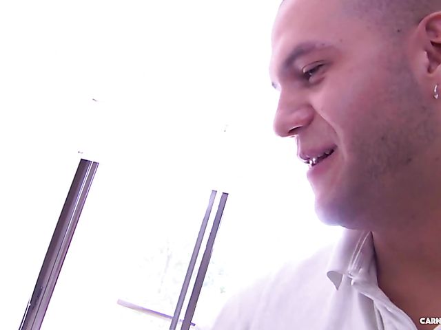 Busty redhead Ivana Ramirez from Spain gets railed