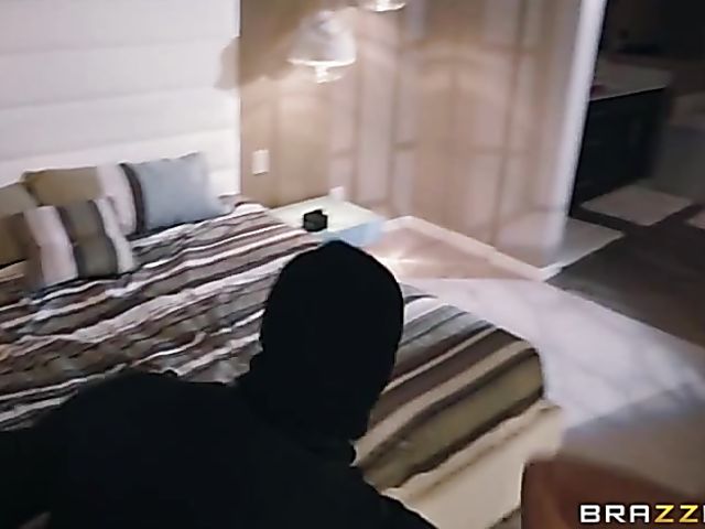 Young blondie Eliza Jane tied to bed and fucked