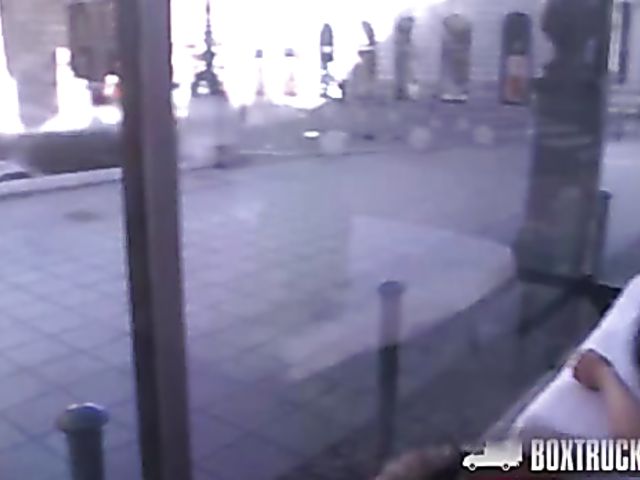 Public sex in the box with Dolly Diore